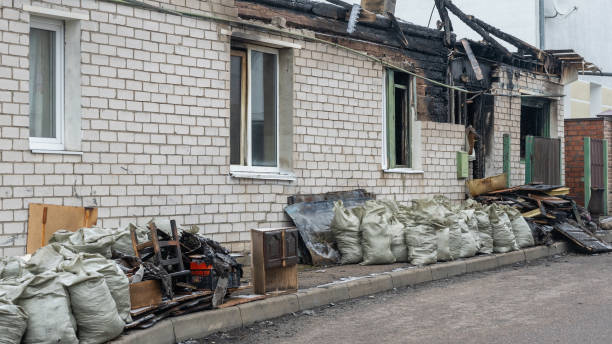 Professional Fire Damage Assessment technician working in Joint Base Mdl, NJ